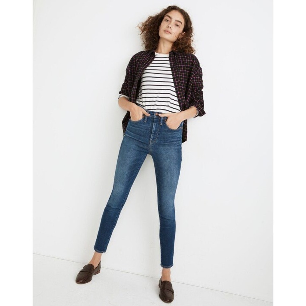Madewell 10" High-Rise Skinny Jeans size 24‎